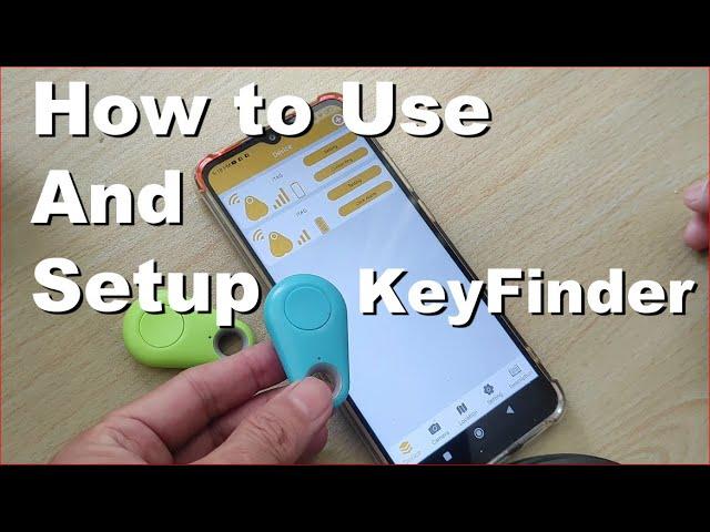 How to Use and Setup Key Finder using iSeaching Apps. Use Phone Find your Misplaced Key or Wallet.