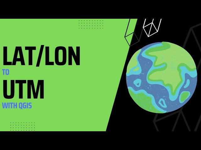 How to convert latitude/longitude coordinates to UTM in QGIS