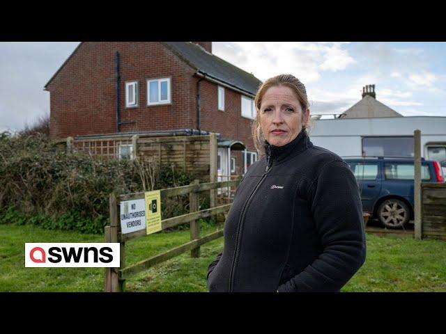 "My village is sliding into the sea – and my house could be gone by Christmas" | SWNS