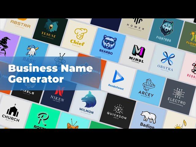 AI Business Name Generator | Renderforest