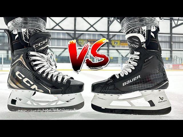 Bauer Shadow Skates VS CCM XF Pro Hockey Skates review - Which ELITE skates are better ?