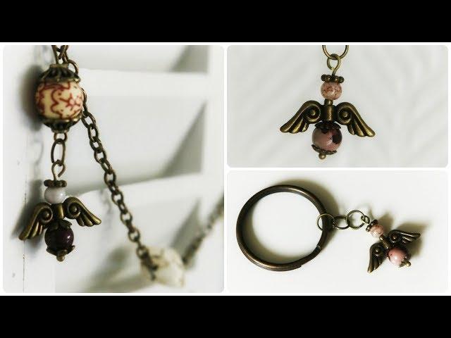 Engel Anhänger  DIY * Beaded Angel Charm [eng sub]