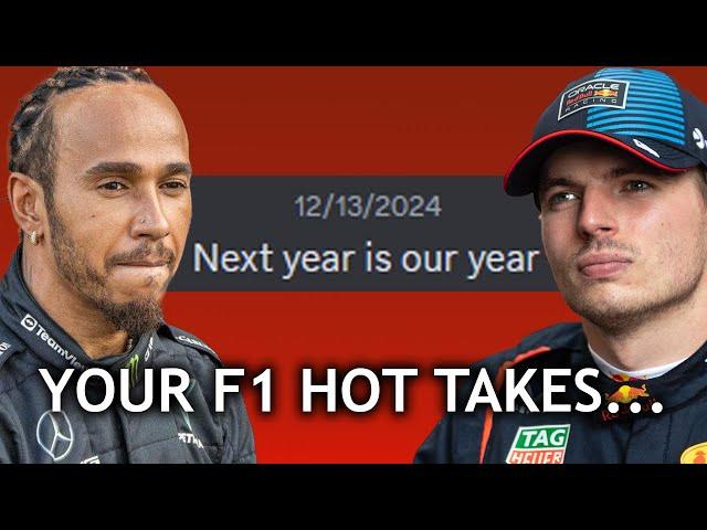 F1 Hot Takes...