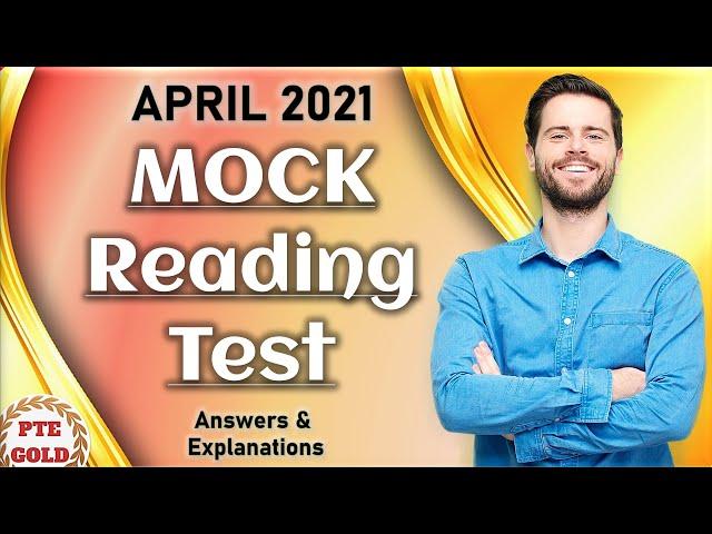 PTE READING TEST - APRIL 2021 - ALL REPEATING QUESTIONS