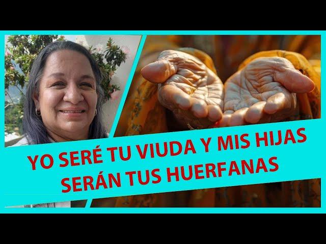 Yo seré tu viuda y mis hijas serán tus huérfanas - Testimonio de Maria Cristina