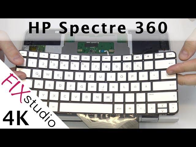 HP Spectre 360 - keyboard replacement [4K]