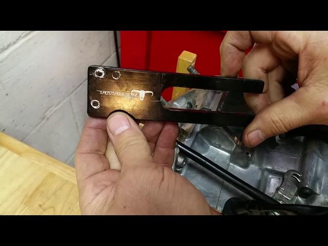 How to stabilize your crank and crankshaft for servicing dirtbike motocross bike dirt bike kart