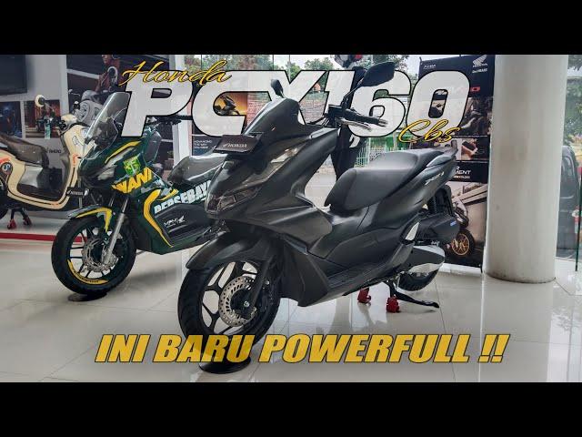 Honda PCX 160 cbs 2021 glorious matte black - spesifikasi & fitur