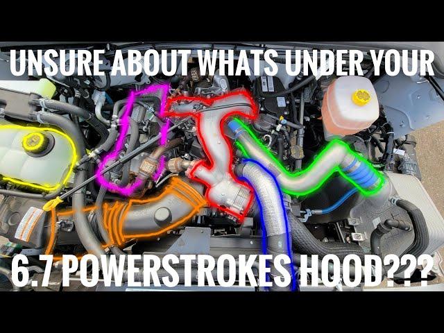 Do you know???!!! FORD 6.7 DIESEL - Under hood components OVERVIEW F250 F350 F450 F550 F650 F750