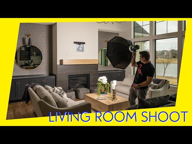 Interior Photography - Living Room Shoot part 1