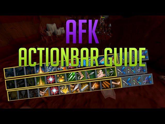 Runescape 3 - AFK Action Bar guide 2019