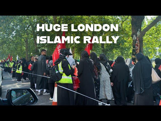 Islamic England: Thousands march for Muslim martyrs