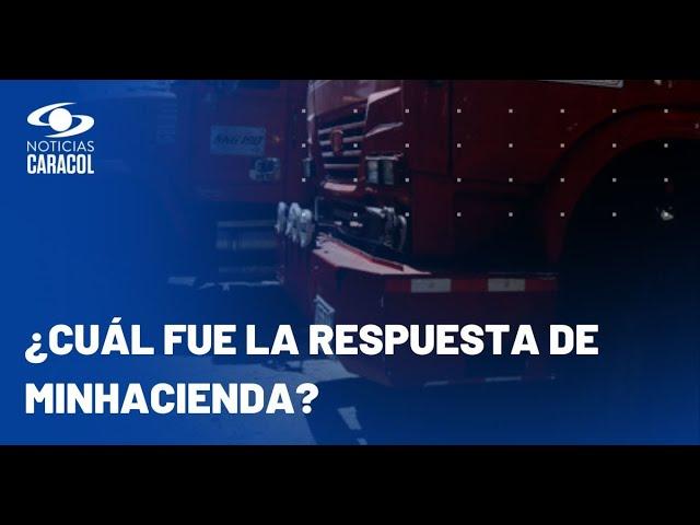 ¿Qué le proponen los camioneros al Gobierno nacional para que termine el paro?