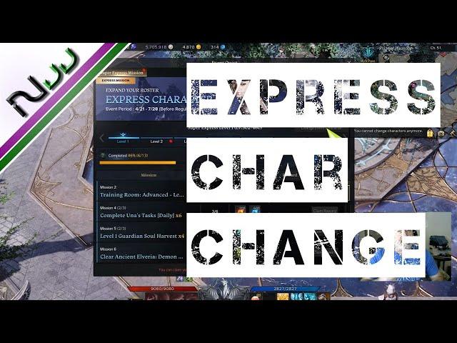 Lost Ark - How to Change Your Super Express Character