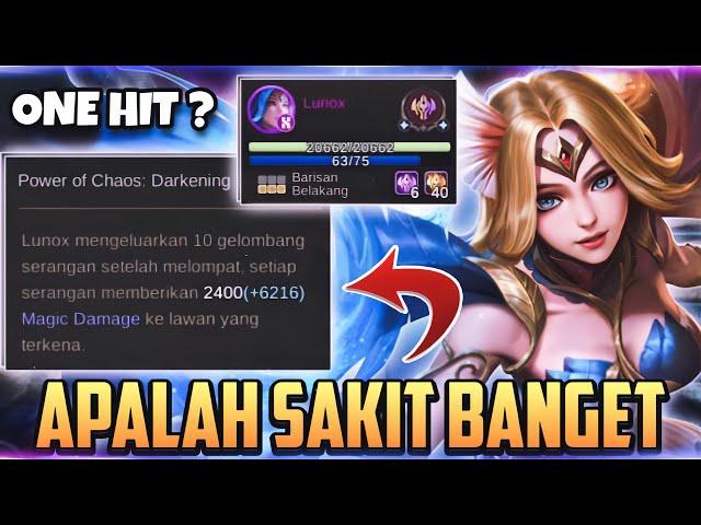 LUNOX IMMORTAL FULL STACK EXTRA PEDAS  COMBO OP MAGIC CHESS MOBILE LEGENDS