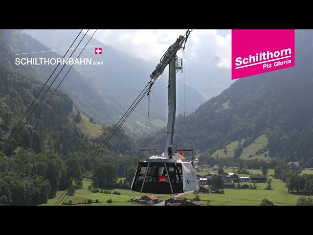 SCHILTHORNBAHN 20XX - Delivery of cabins & test drives