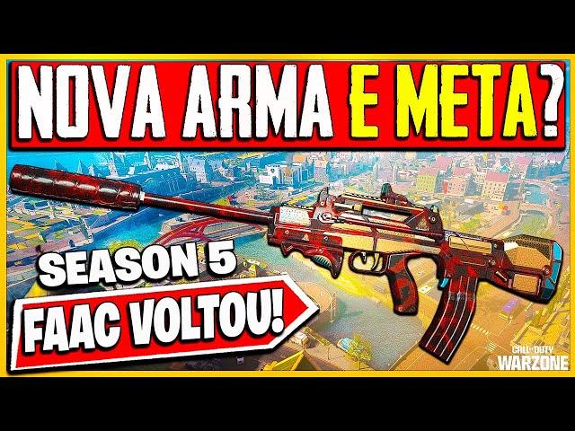 NOVA ARMA FAAC (FAMAS) É META NA SEASON 5 WARZONE 2? MELHOR CLASSE FR AVANCER WARZONE 2