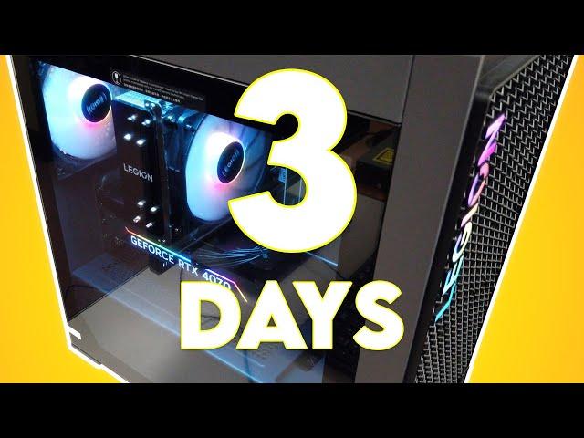 3 DAYS with Lenovo Legion Tower 5i Gaming Desktop Review!