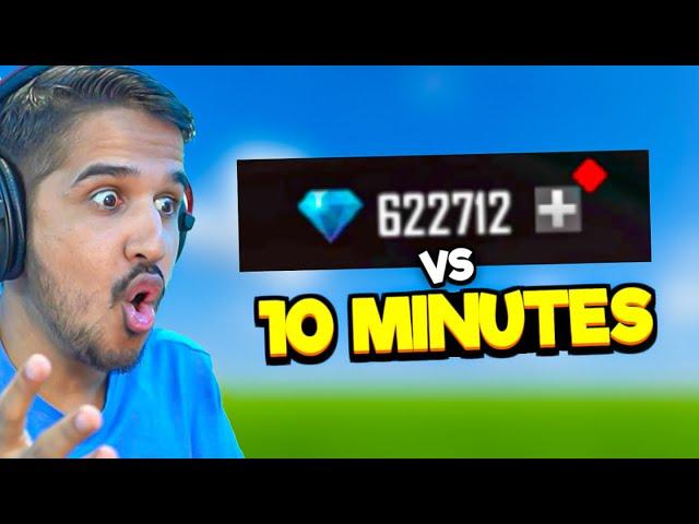 Wasting 600K Diamonds in 8 Minutes