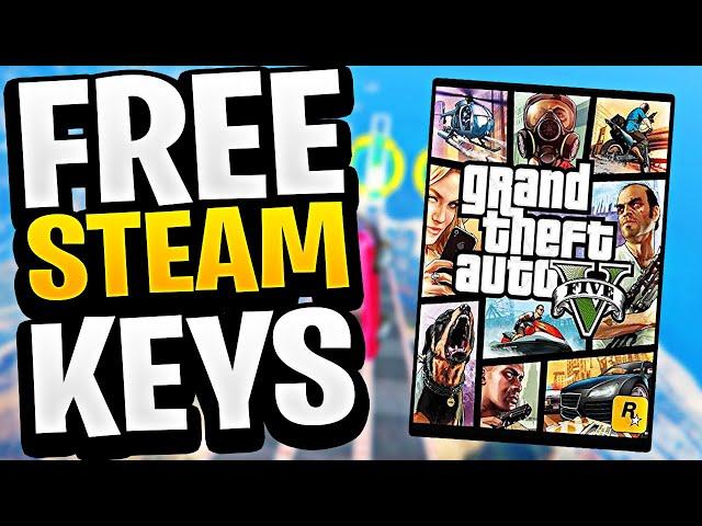 How to Get Paid Steam Keys For FREE! (Legally) 2024 - GTA 5 For FREE?