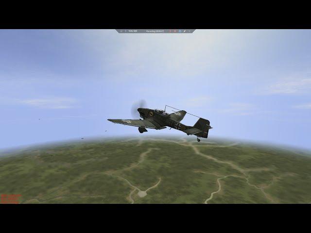 IL2 Sturmovik (2001) - Ju-87B Stuka against Soviet battleship Marat - Captured