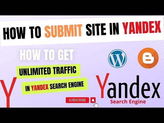 How to Add Website Yandex Webmaster Tool | Increase Website Organic Traffic | Yandex Search Engine