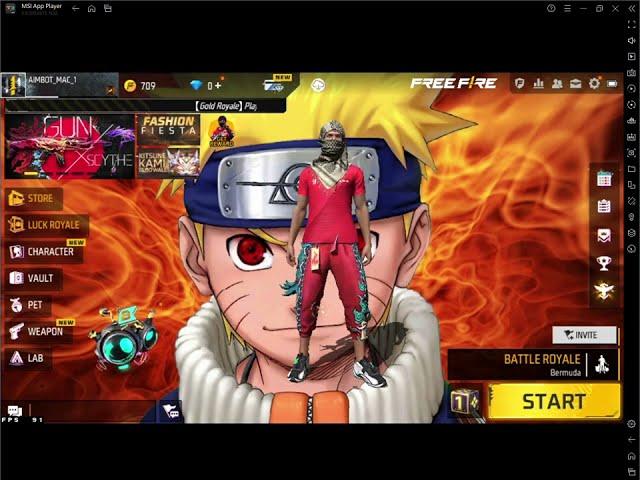 Normal Ff Loading Screen | Loading Screen Ff  Naruto Anime Theme || Change the Ff  Lobby Background