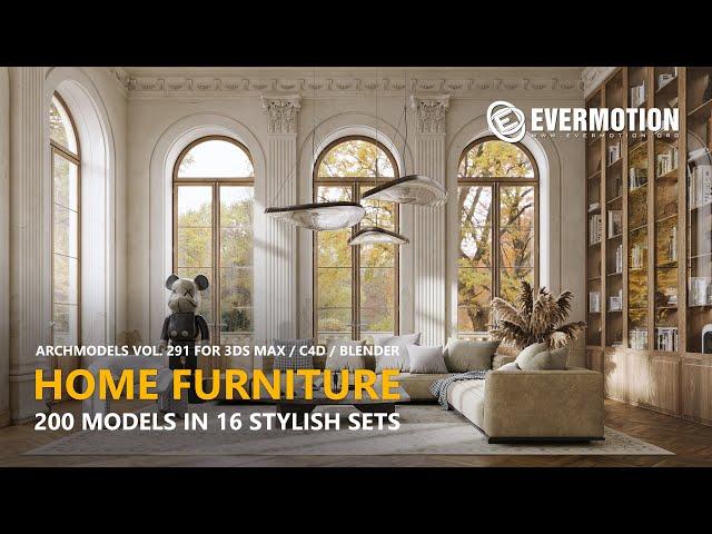 Archmodels vol. 291 - Contemporary Lounge furniture 3d models