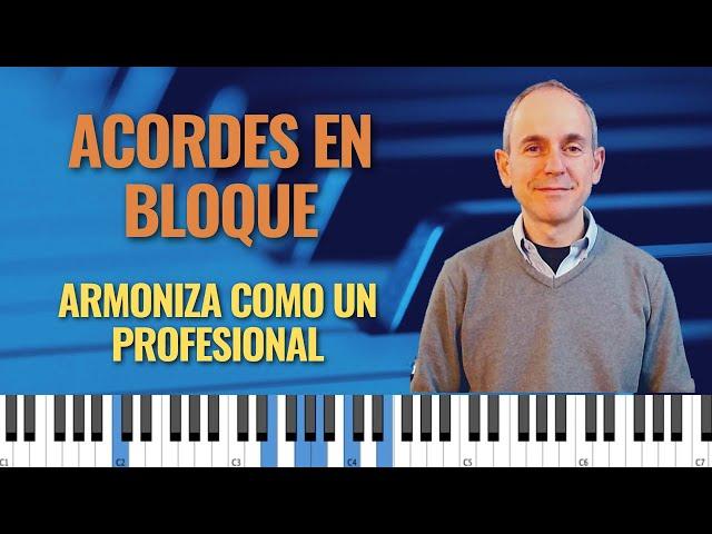 Acordes en bloque: La técnica secreta para transformar tu interpretación pianística