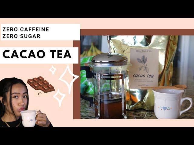 COFFEE ALTERNATIVE: CACAO TEA | what is it + why you should drink it | theobromine