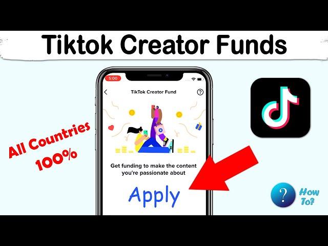 Fix TikTok creator fund not showing up - All Countries 100% working