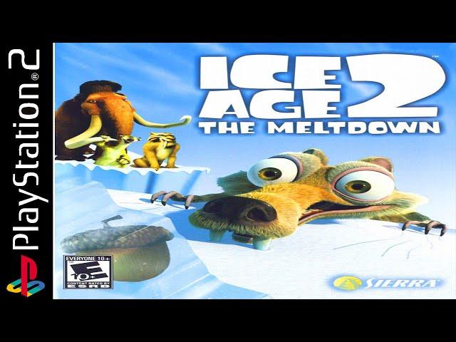 Ice Age 2: The Meltdown - Story 100% - Full Game Walkthrough / Longplay - 1080p 60fps (PS2)