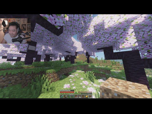 On the hunt for Cherry Blossoms and Thomas | Minecraft CS Ep. 19