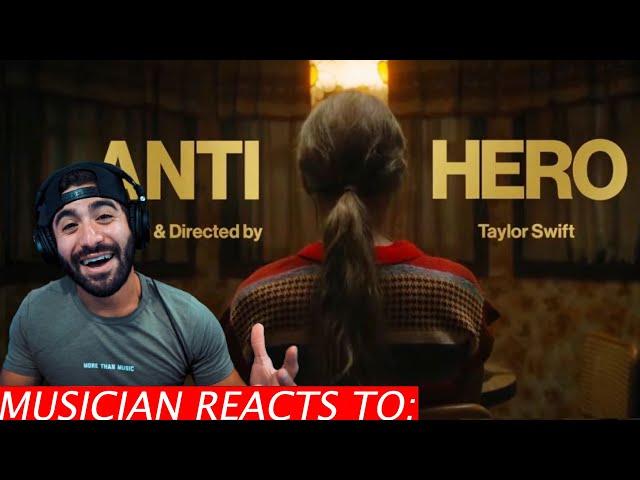 Taylor Swift | Anti-Hero | Musician's Reaction