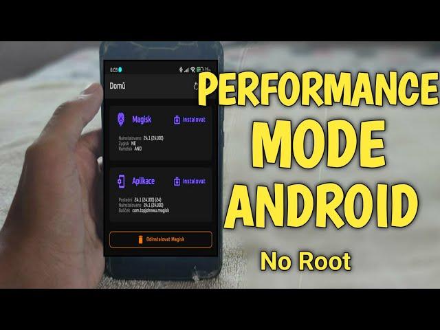 Enable Performance Mode | Fix Lag | Game & Android - No Root