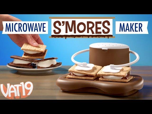 Microwave S'mores Maker: Perfect s'mores in 30 seconds!