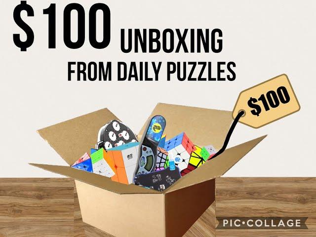 MASSIVE UNBOXING From DailyPuzzles!!