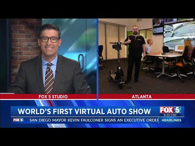 Nik Miles Live Peachtree Corners Curiosity Lab   New Cars KSWB Fox 5