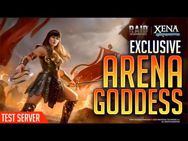 BATTLEPASS CHAMPION XENA: WARRIOR PRINCESS FULL SKILLS  | Raid: Shadow Legends