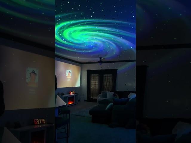 Elevate your space with galaxy vibes #astronautprojector #homefinds #decor