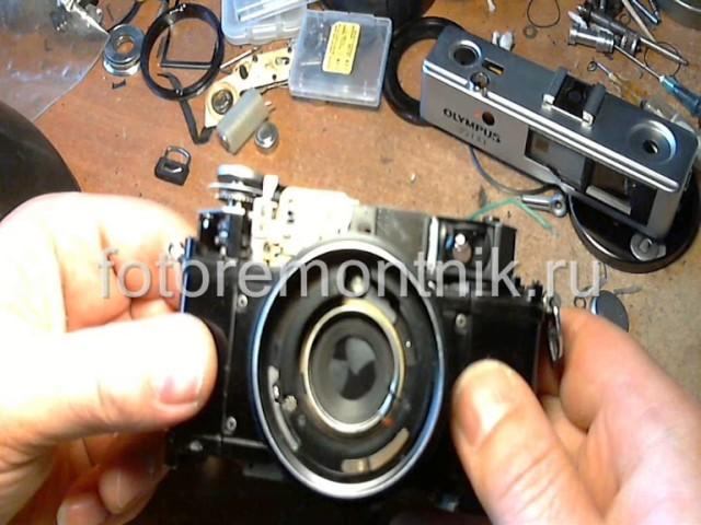 Отчет ремонта фотоаппарата Olympus 35 RD