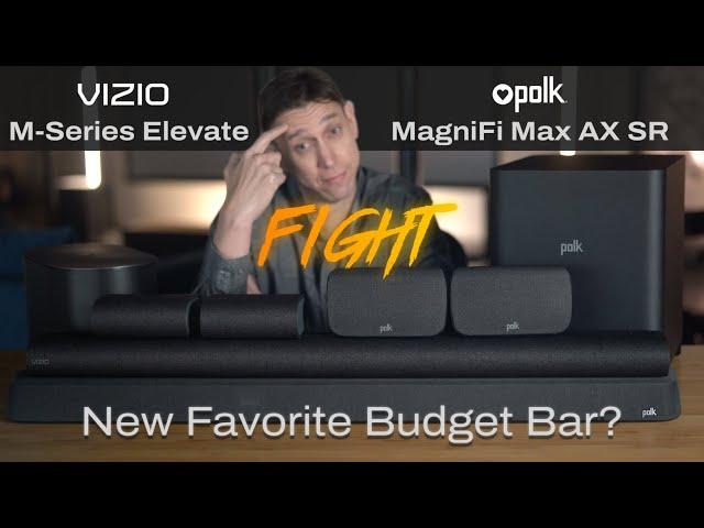 Polk MagniFi Max AX SR vs. Vizio Elevate M-Series