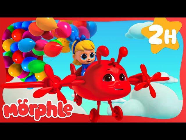 Surpsire Birthday Balloons | MORPHLE | Moonbug Kids - Art for Kids ️