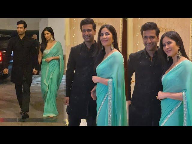 Bollywood's Hot Couple Vicky Kaushal & Katrina Kaif Celebreting Thier First Diwali Party