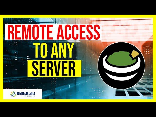  Guacamole Remote Access Gateway Tutorial - How to Remote Access to ANY Server