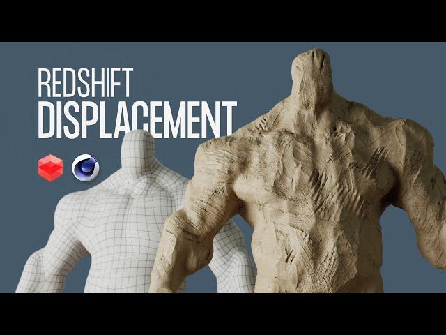 Tutorial | Displacement with Redshift Materials in Cinema 4D