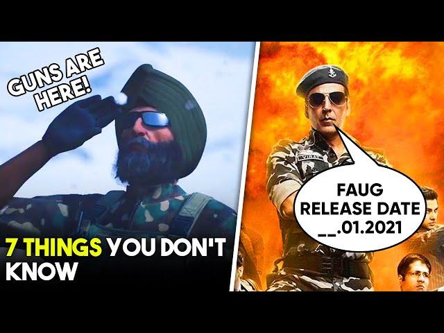 FAUG Release Date Announced | FAUG Anthem Song | 7 THINGS You DON"T Know About FAUG Anthem | GUNS