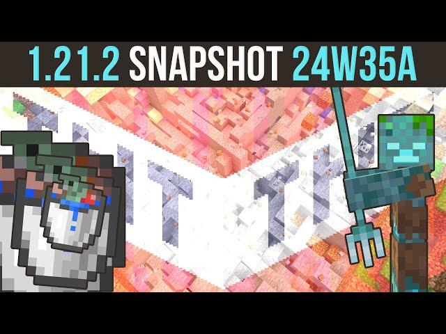 Minecraft 1.21.2 Snapshot 24W35A | Explosion Power, Octatree & New Sounds!