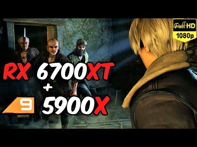 Resident Evil 4 REMAKE : RX 6700XT 12GB ( 1080p ULTRA SETTING )