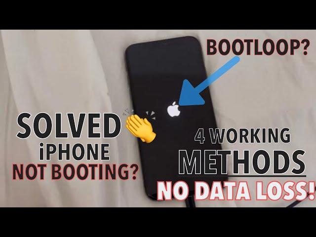 iPHONE: How To Fix iPhone Flashing Apple Logo On/Off | Boot Loop Error | No Data Loss️